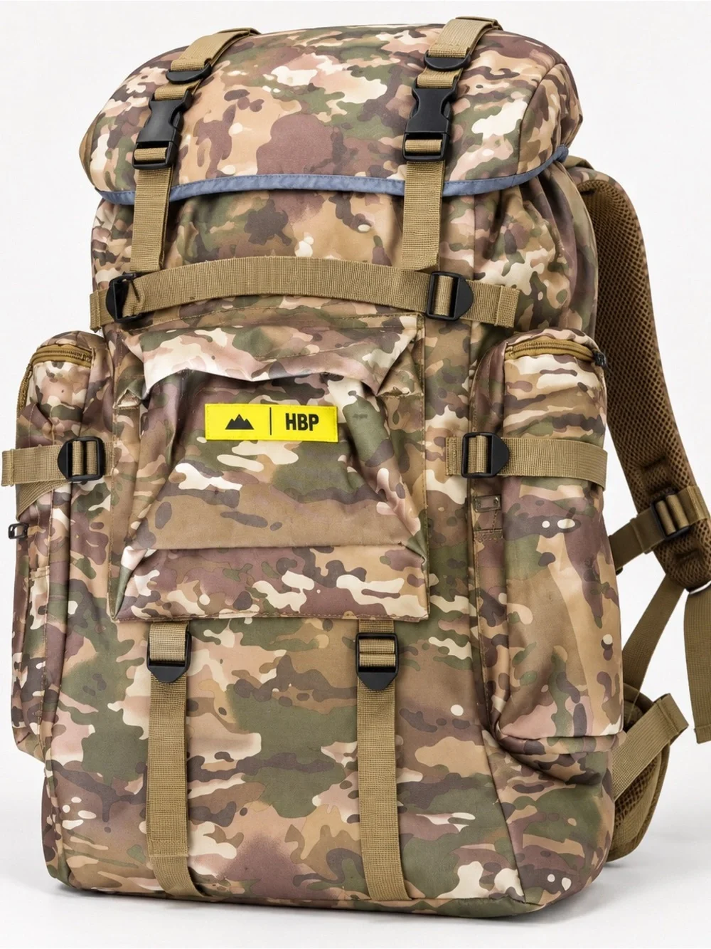 Large Multicam Camo Hiking Camping Backpack Rucksack 27”